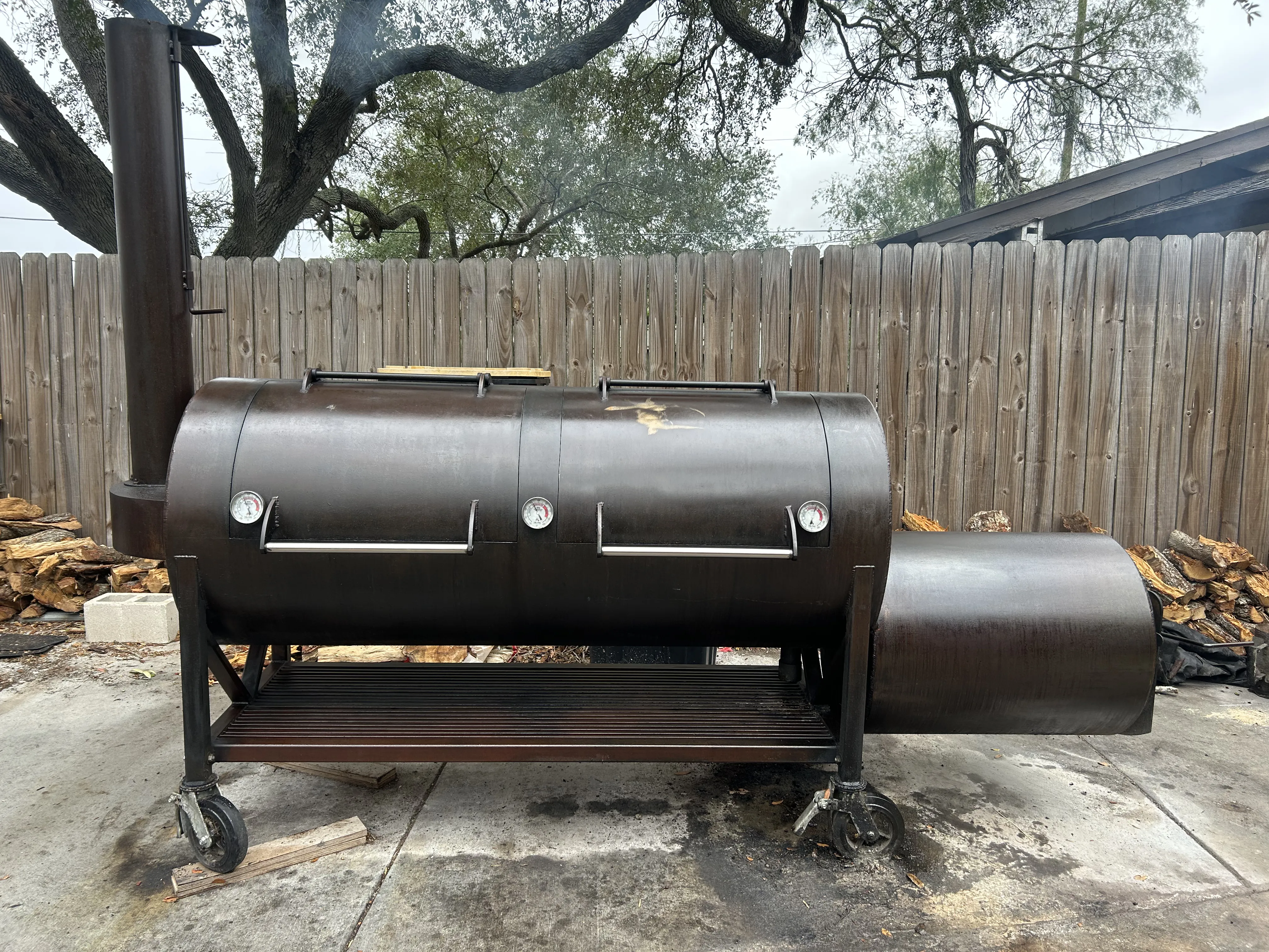 220 Gallon Smoker